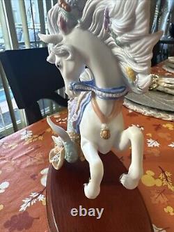 2002 LENOX Carousel Horse With COA Box MINT Ocean Fantasy Seahorse RARE /1500