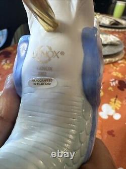 2002 LENOX Carousel Horse With COA Box MINT Ocean Fantasy Seahorse RARE /1500