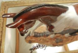 2003 Breyer Connoisseur Tenacious 90126 LE 350 Bay Pinto COA Porcelain Wood Base