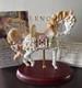 2003 Lenox Wedding Dreams Carousel Horse Collection Limited Edition Withbox & Coa