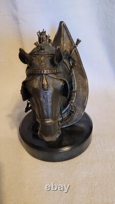 2004 Anheuser Busch Clydesdale in Parade Dress, Bronze Finish, Item# F17, 2132