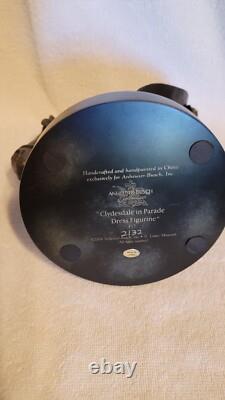 2004 Anheuser Busch Clydesdale in Parade Dress, Bronze Finish, Item# F17, 2132