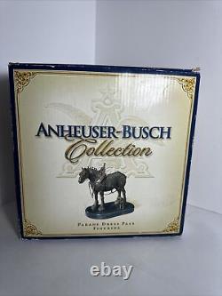 2004 Anheuser Busch Collection Parade Dress Pals Horse Bronze Finish Figurine