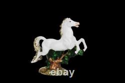 20th Century Pair of Italian Porcelain Figure Of Horses