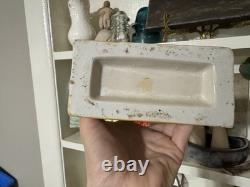 20th Century Pair of Staffordshire Victorian Style Ponies Horses Antique c1920