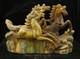25 Cm Chinese Tang Sancai Porcelain Horse Statue Pottery Animal Sculpture