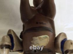 3 Vintage Japan Porcelain Cowboy & Horse Figurines