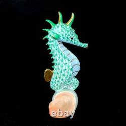 #369 Rare Herend Sea Horse Figurine Fishnet