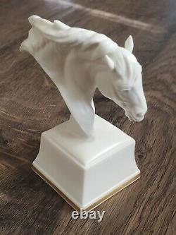 (6) ROYAL WORCESTER Porcelain HORSE HEAD FIGURINE Collection by DORIS LINDNER