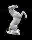 9942878-d Porcelain Figurine Rearing Horse White Wagner & Apel H17cm