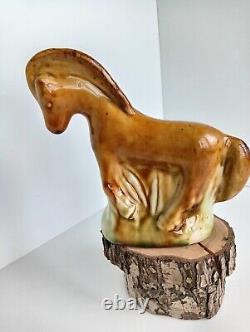 A horse. Old ceramics of the Lviv ceramic factory