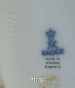 AK Kaiser #380 White Porcelain Rearing Stallion Horse