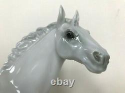 ART DECO HUTSCHENREUTHER PORZELLAN FIGUR PFERD JAZDA horse porcelain figurine