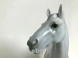 ART DECO HUTSCHENREUTHER PORZELLAN FIGUR PFERD JAZDA horse porcelain figurine