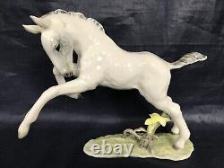 ART DECO HUTSCHENREUTHER-ROSENTHAL FOAL HORSE PORCELAIN FIGURINE by ACHTZIGER