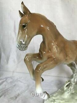 ART DECO HUTSCHENREUTHER-ROSENTHAL FOAL HORSE PORCELAIN FIGURINE by ACHTZIGER