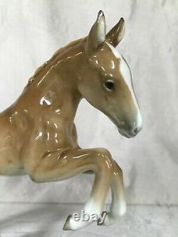 ART DECO HUTSCHENREUTHER-ROSENTHAL FOAL HORSE PORCELAIN FIGURINE by ACHTZIGER