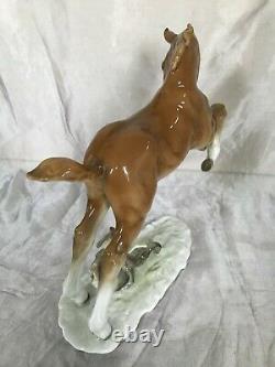 ART DECO HUTSCHENREUTHER-ROSENTHAL FOAL HORSE PORCELAIN FIGURINE by ACHTZIGER