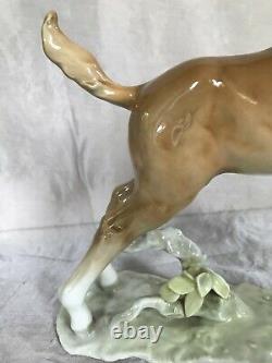 ART DECO HUTSCHENREUTHER-ROSENTHAL FOAL HORSE PORCELAIN FIGURINE by ACHTZIGER