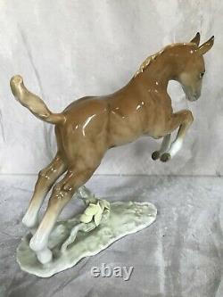 ART DECO HUTSCHENREUTHER-ROSENTHAL FOAL HORSE PORCELAIN FIGURINE by ACHTZIGER