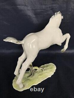 ART DECO HUTSCHENREUTHER-ROSENTHAL FOAL HORSE PORCELAIN FIGURINE by ACHTZIGER