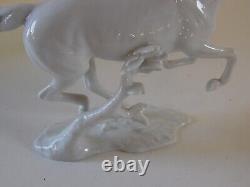 Alka Kunst Bavaria Porcelain galloping running horse