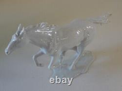 Alka Kunst Bavaria Porcelain galloping running horse