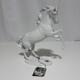Alka Kunst Bavaria West Germany 11 Porcelain Rearing Horse 1955 Signed #380