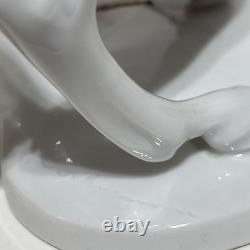 Alka Kunst Bavaria West Germany 11 Porcelain Rearing Horse 1955 Signed #380
