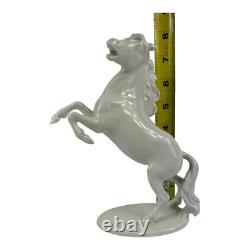 Alka Kunst Bavaria West Germany 8 Inch Porcelain Rearing Horse Figurine #424