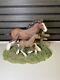 Anheuser Busch Collection Mare & Foal Vintage Horse Figurine