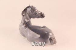 Antique 1923 Royal Copenhagen Porcelain 5691 Blue Horse Faol Figurine Denmark