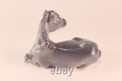 Antique 1923 Royal Copenhagen Porcelain 5691 Blue Horse Faol Figurine Denmark