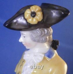 Antique 20thC Nymphenburg Porcelain Horse & Rider Figurine Figure Hunter AsIs