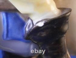 Antique 20thC Nymphenburg Porcelain Horse & Rider Figurine Figure Hunter AsIs