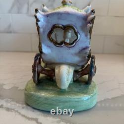 Antique Capodimonte Italian Porcelain Cinderella Horse Drawn Carriage Figurine