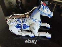 Antique Chinese Ceramic Horse Marionette/Puppet Hand Made