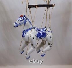 Antique Chinese Ceramic Horse Marionette/Puppet Hand Made