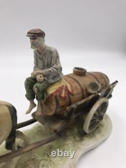 Antique German Porcelain Man and Horse 19th Century 15