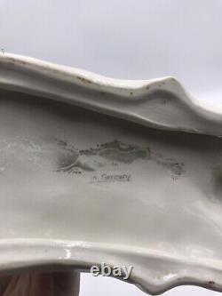 Antique German Porcelain Man and Horse 19th Century 15