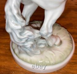 Antique Hutschenreuther Karl Tutter Nude Woman Riding Horse Porcelain Figurine