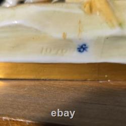 Antique Large Scheibe alsbach porcelain napoleon & Horse figurine