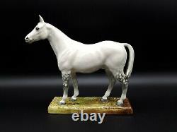 Antique Merely A Minor Royal Doulton England White/grey Horse Figurine #hn2567