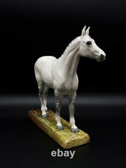 Antique Merely A Minor Royal Doulton England White/grey Horse Figurine #hn2567