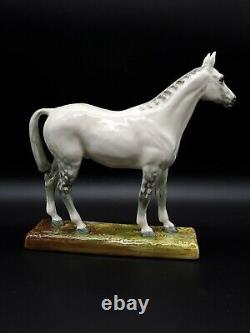 Antique Merely A Minor Royal Doulton England White/grey Horse Figurine #hn2567