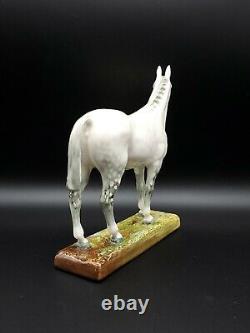 Antique Merely A Minor Royal Doulton England White/grey Horse Figurine #hn2567