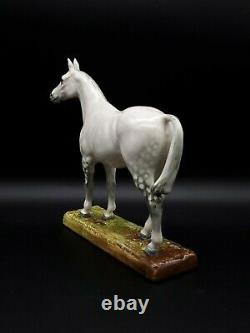 Antique Merely A Minor Royal Doulton England White/grey Horse Figurine #hn2567