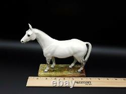 Antique Merely A Minor Royal Doulton England White/grey Horse Figurine #hn2567