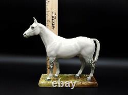 Antique Merely A Minor Royal Doulton England White/grey Horse Figurine #hn2567