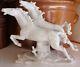 Antique Schaubach Kunst Kurt Steiner 12 Pair Racing Horses Blanc De Chine Mint